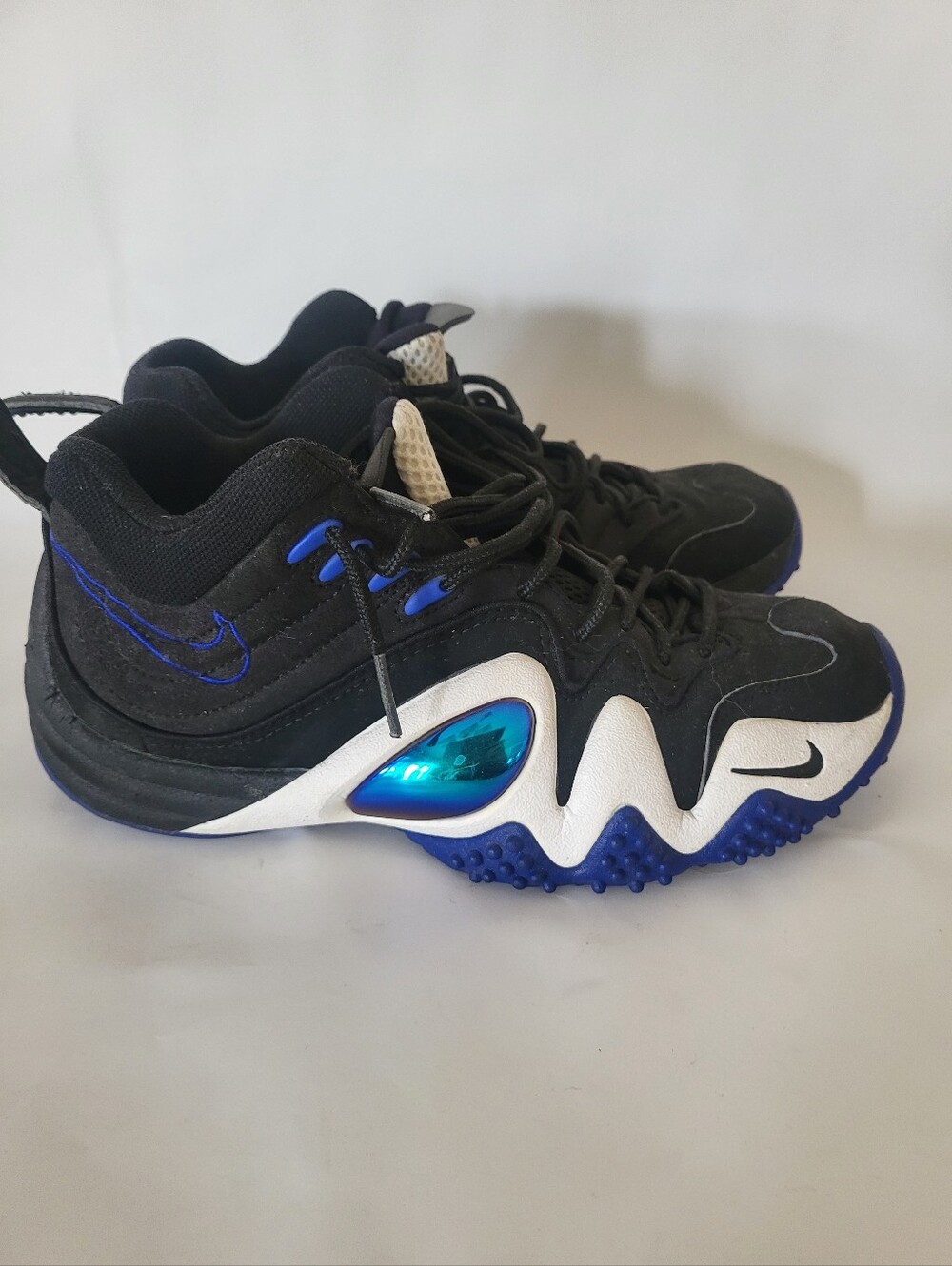 TitleVintage 1997 Nike Air Zoom Flight V 5 Black Lapis Jason Kidd Size 9